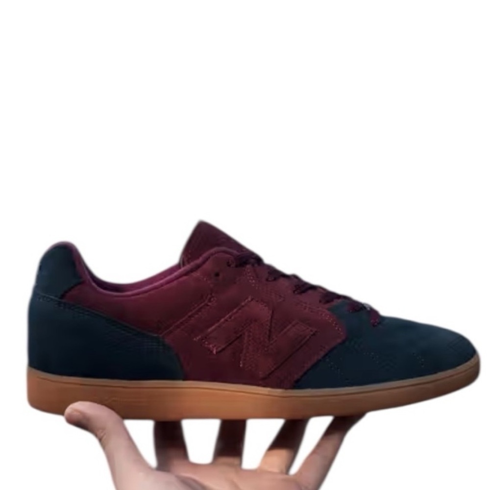 New Balance EPIC TR BLUEBERRY Suede Sneakers Mens Size 11.5 Maroon & Navy - Picture 7 of 16